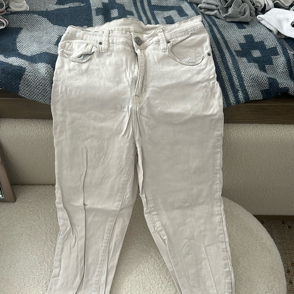 high rise BDG khaki skinny jeans